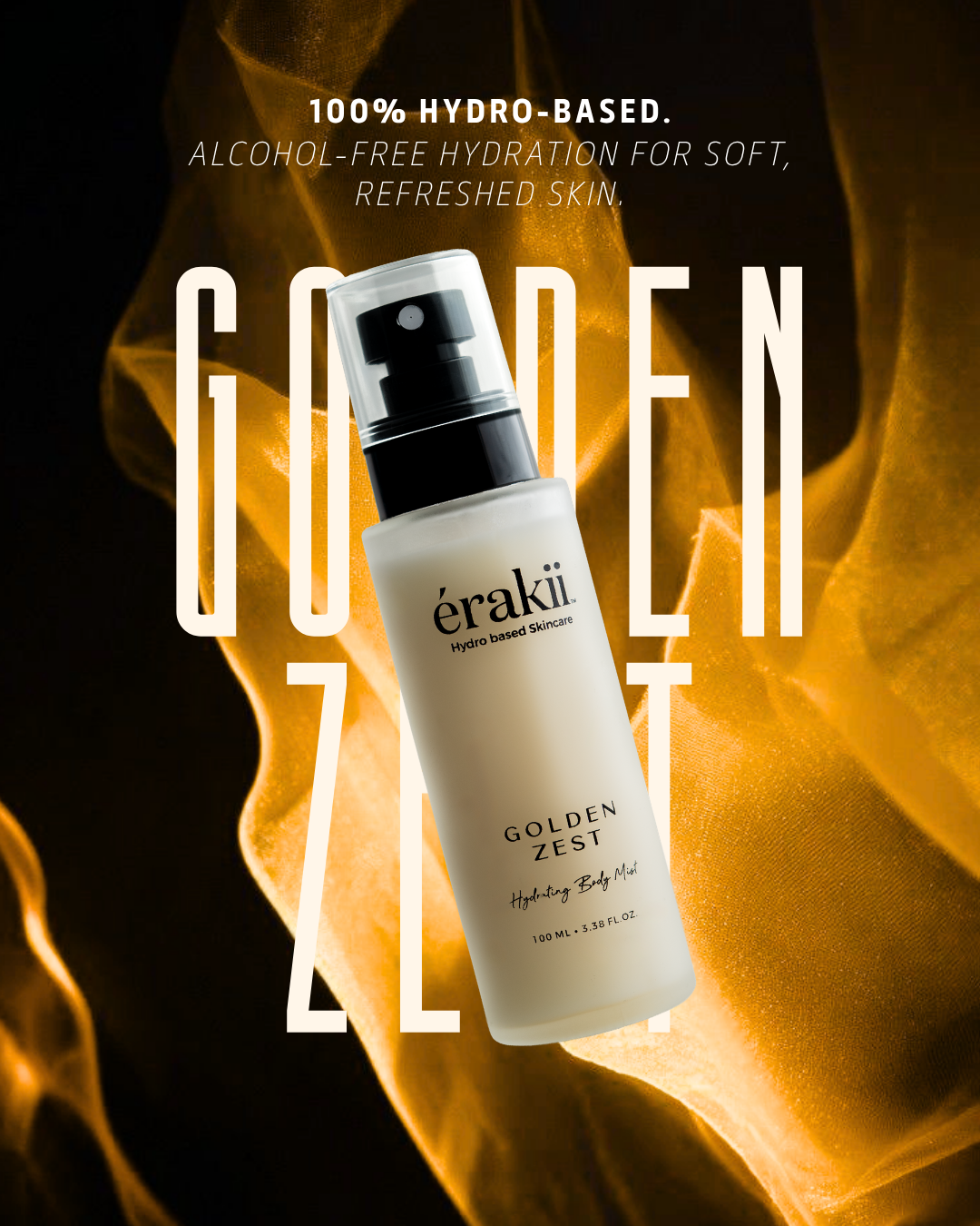 Golden Zest Alcohol-Free Body Mist